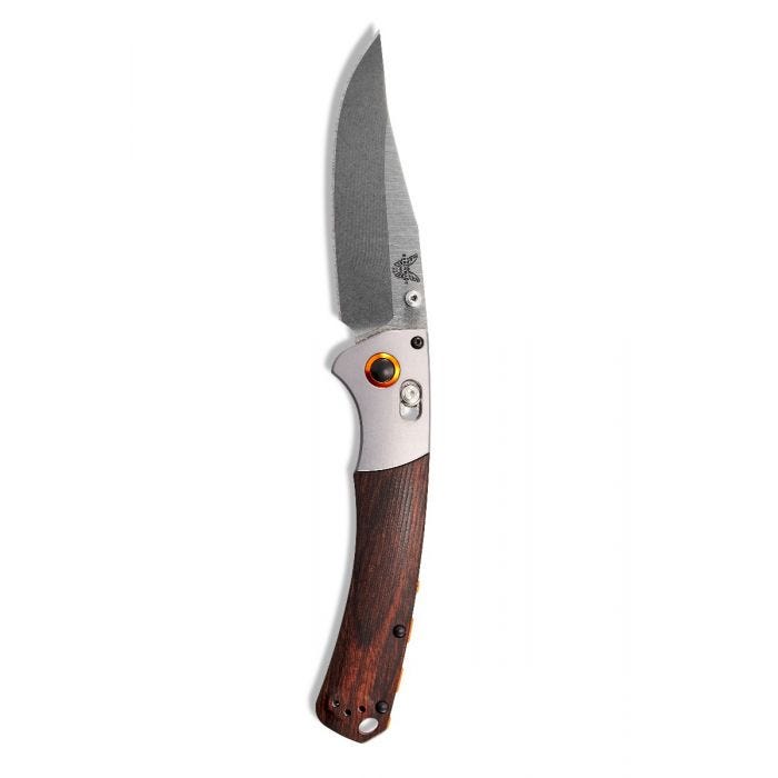 Benchmade Mini CPM-S30V钢 稳定木柄 15085-2 木纹 2100