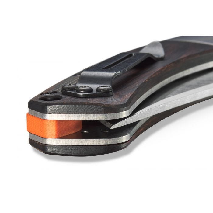 Benchmade Mini CPM-S30V钢 稳定木柄 15085-2 木纹 2100