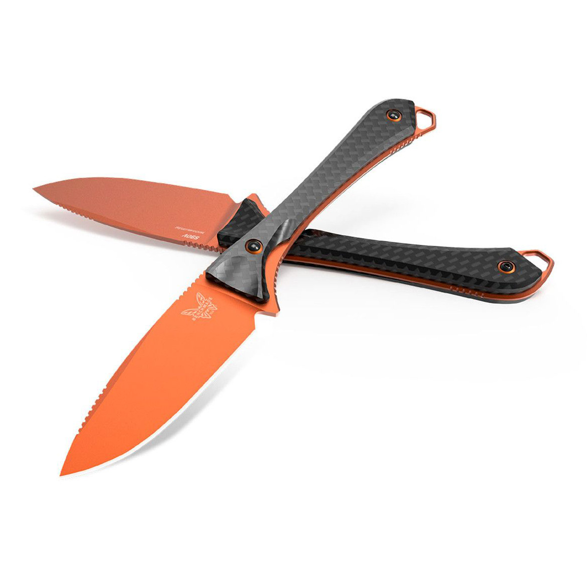 Benchmade Altitude-Blk CPM-S90V钢 碳纤维柄 15201OR 黑色 2090