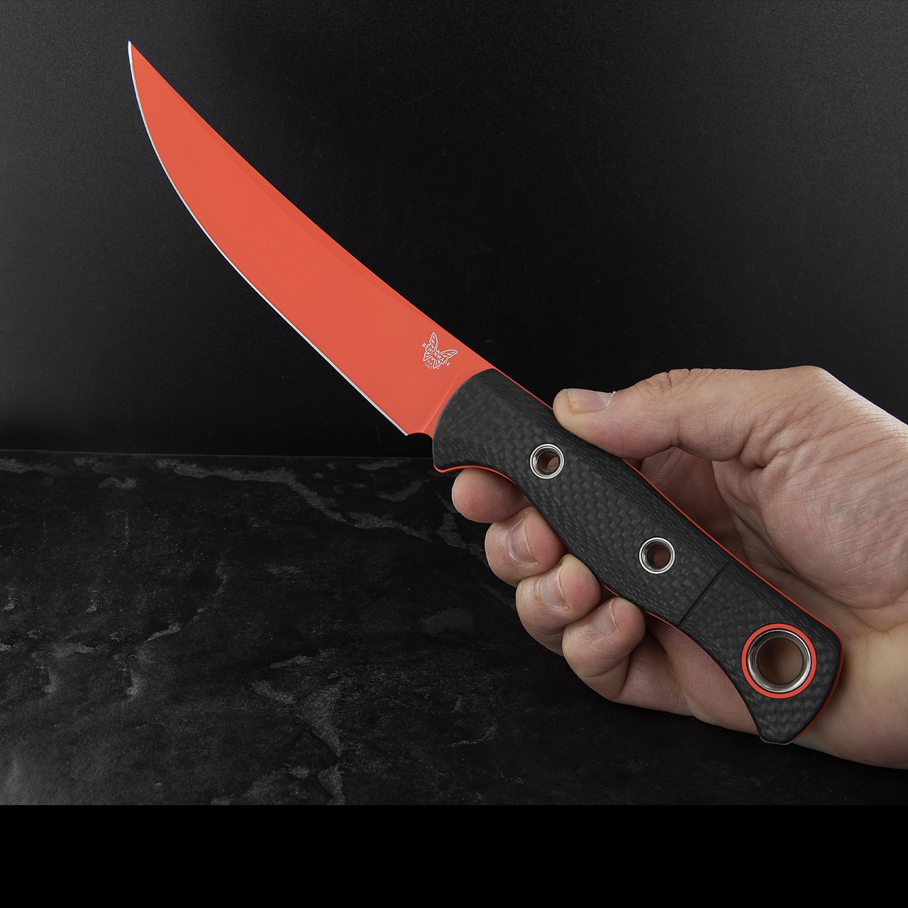 Benchmade CPM-S45VN钢 尼龙柄 15500OR-2 橘色 3140