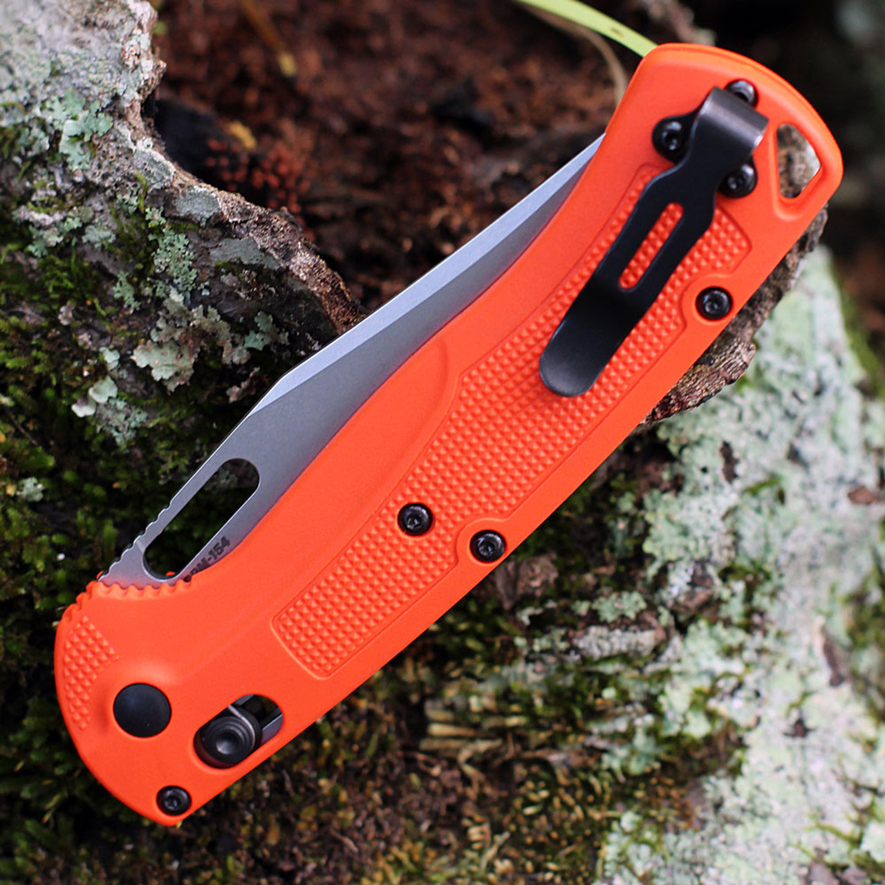 Benchmade Taggedout CPM154钢 尼龙柄 15535 橘色 1399