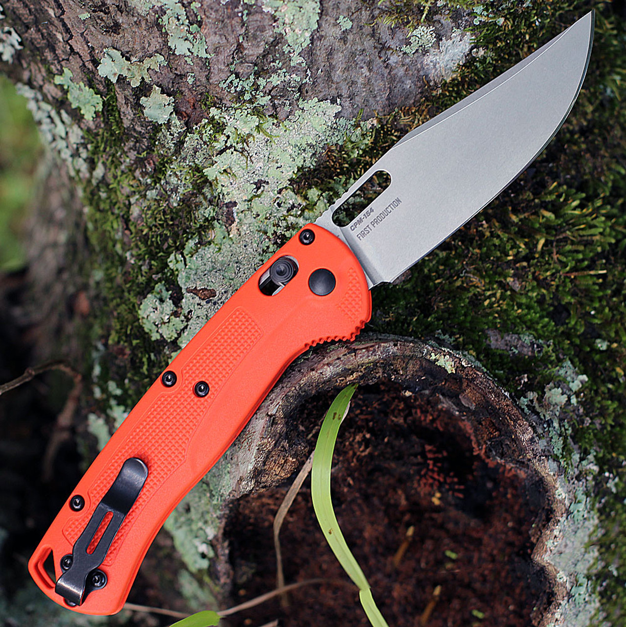 Benchmade Taggedout CPM154钢 尼龙柄 15535 橘色 1399
