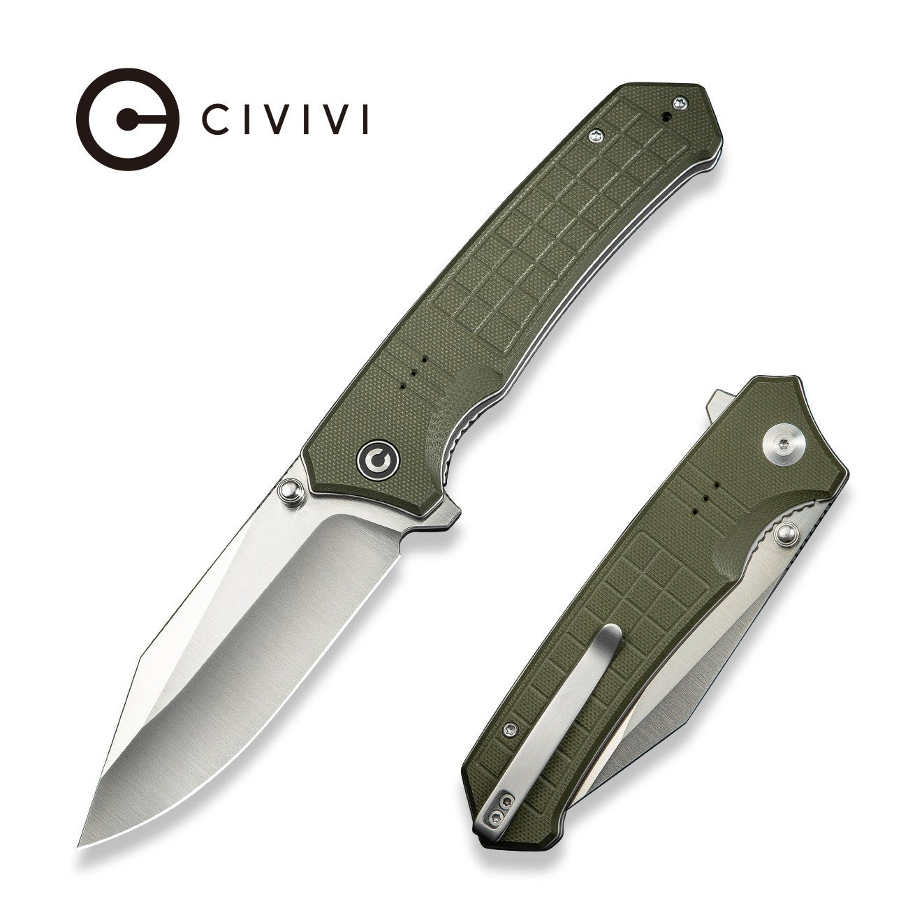 CIVIVI Tacticorix Nitro-V钢 G10柄 C23055-2 绿色 576