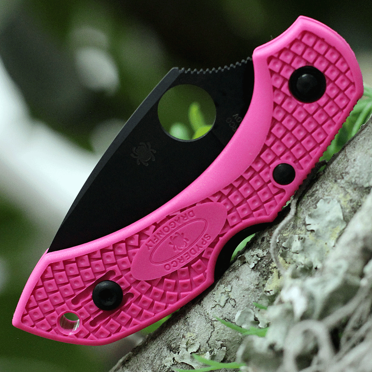Spyderco C28FPPNS30VBK2 CPM-S30V钢 FRN尼龙柄 粉色 780
