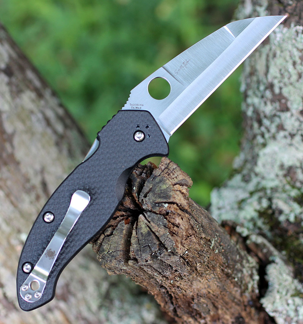 Spyderco C248CFP CPM-S30V钢 碳纤维+G10柄 1580