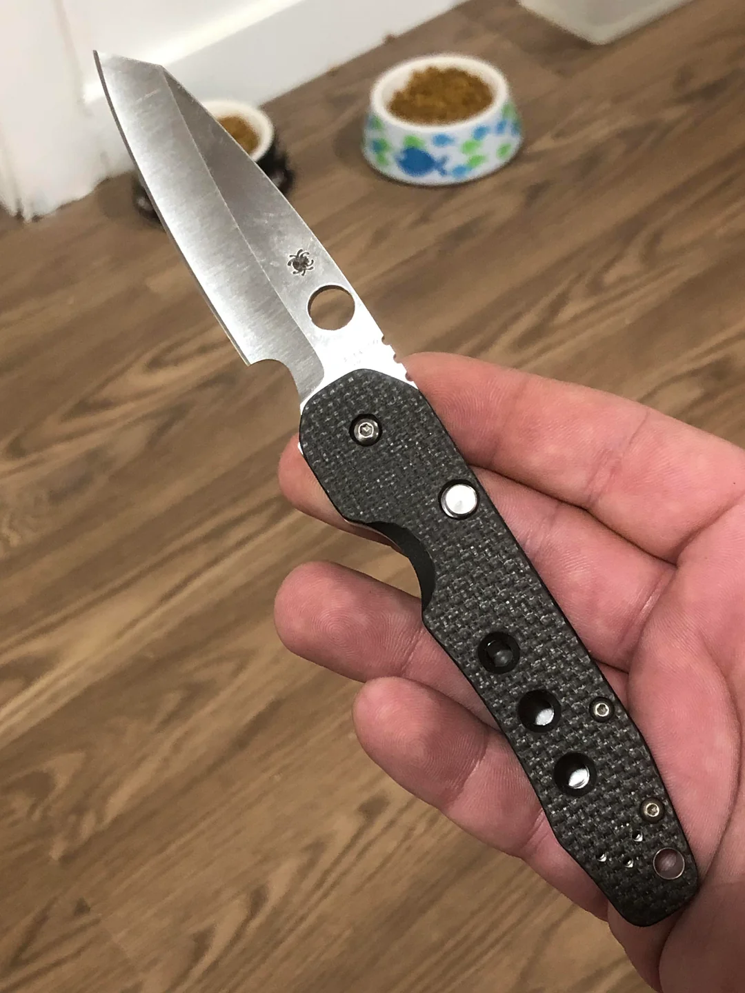 Spyderco C240CFP CPM-S30V钢 碳纤维柄 1500