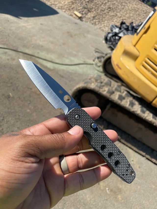 Spyderco C240CFP CPM-S30V钢 碳纤维柄 1500