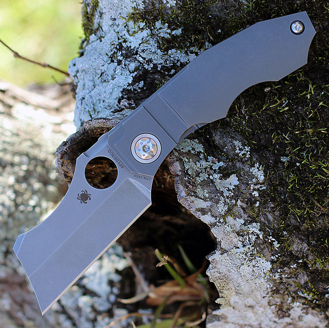Spyderco C260TIP CPM-20CV钢 钛柄 3280