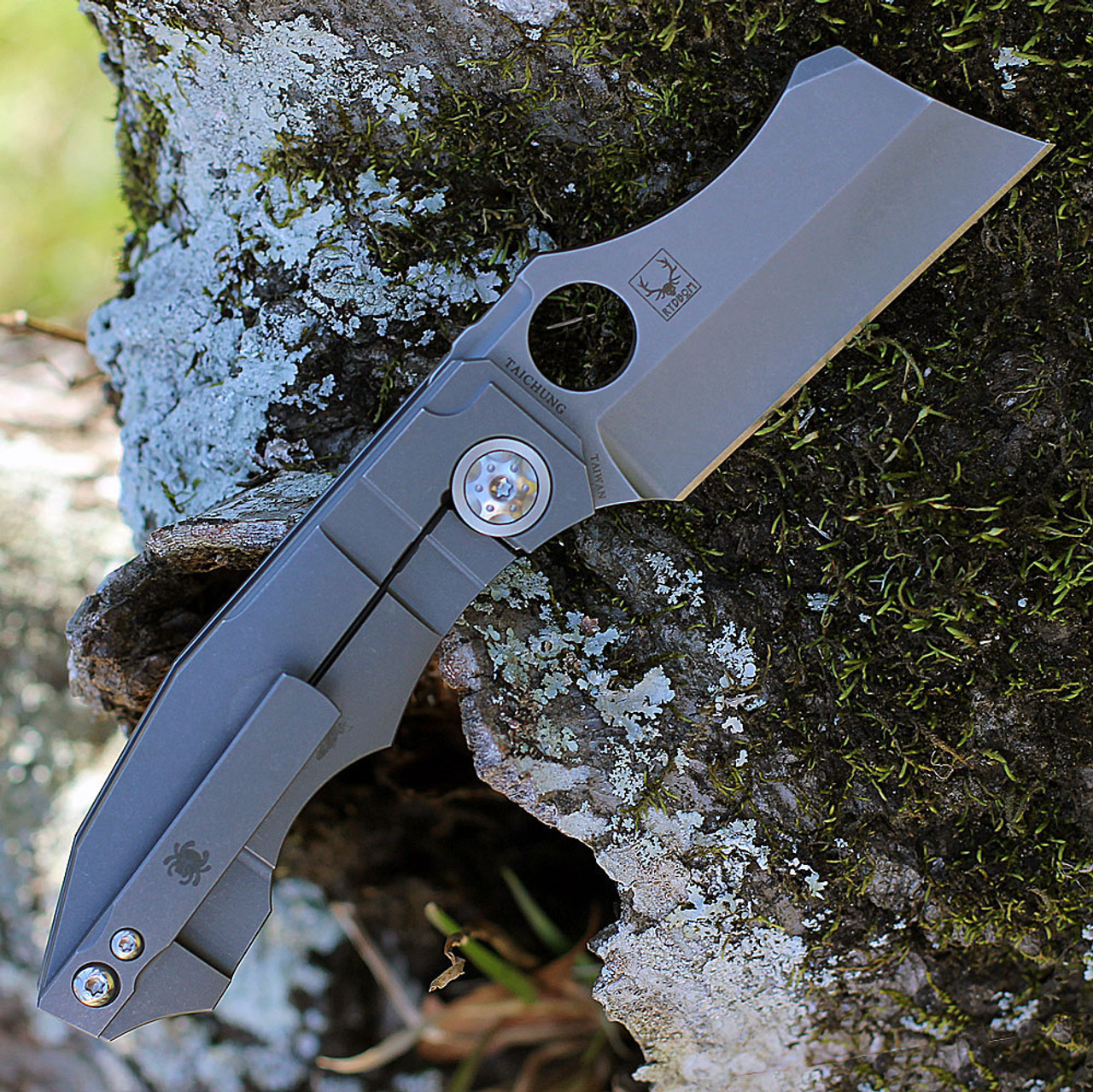 Spyderco C260TIP CPM-20CV钢 钛柄 3280