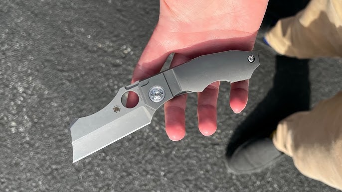 Spyderco C260TIP CPM-20CV钢 钛柄 3280