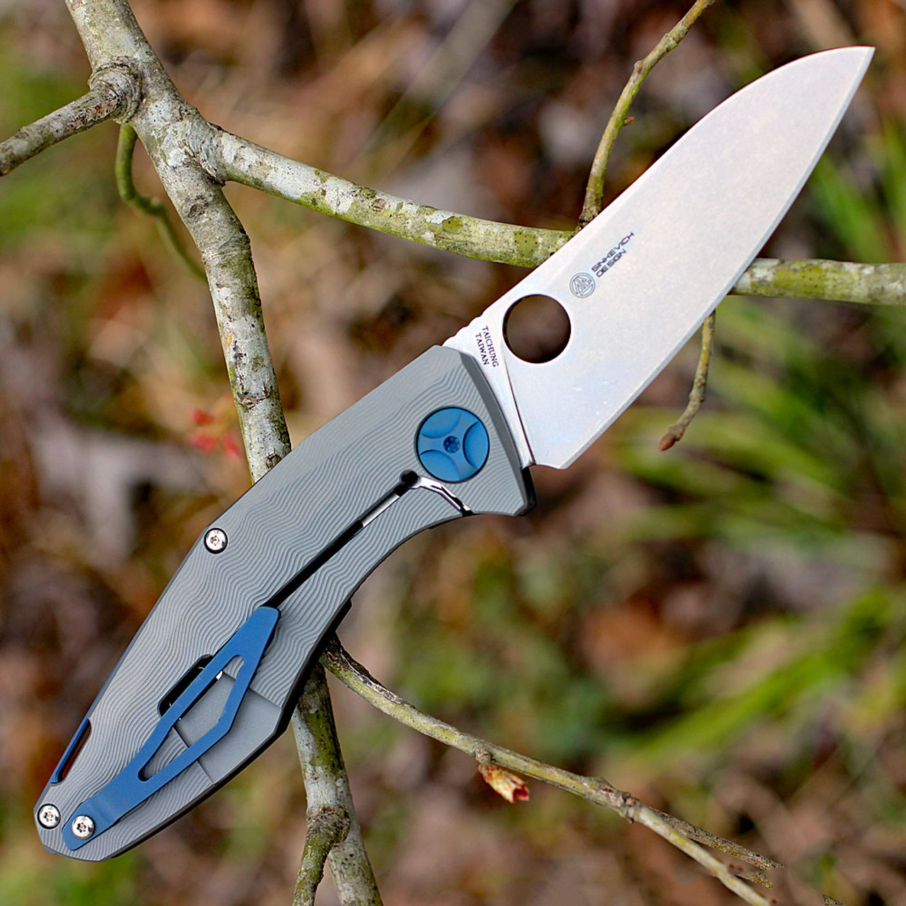 Spyderco C235CFTIP CPM-S90V钢 碳纤维+钛柄 3800