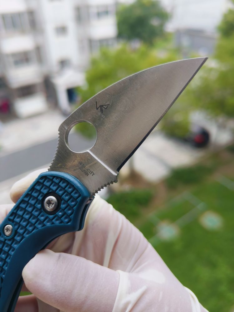 Spyderco C28FP2WK390 K390工具钢 FRN尼龙柄 850