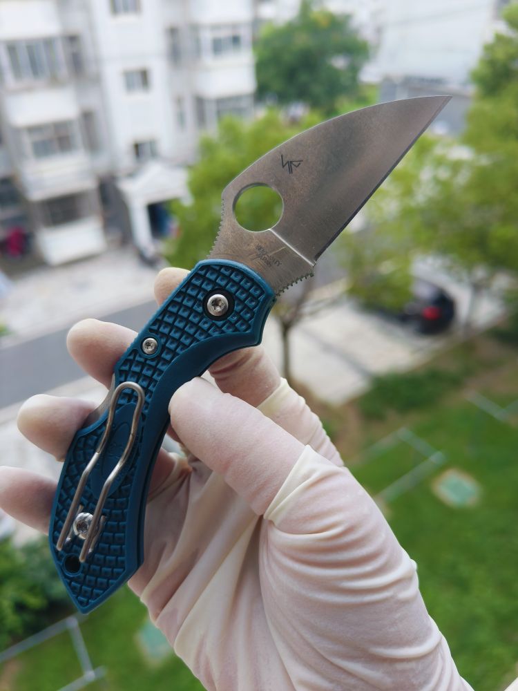 Spyderco C28FP2WK390 K390工具钢 FRN尼龙柄 850