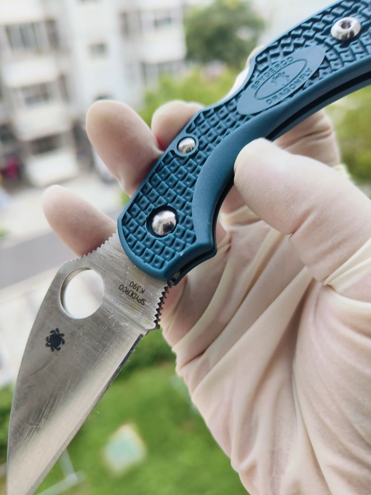 Spyderco C28FP2WK390 K390工具钢 FRN尼龙柄 850