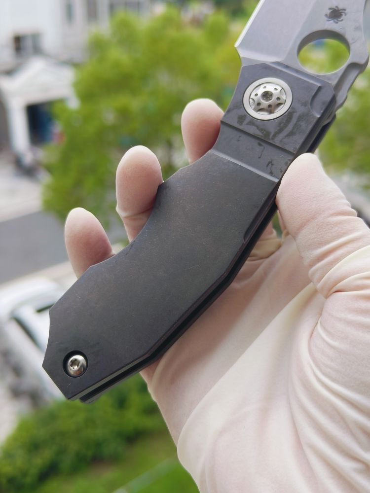 Spyderco C260TIP CPM-20CV钢 钛柄 3280