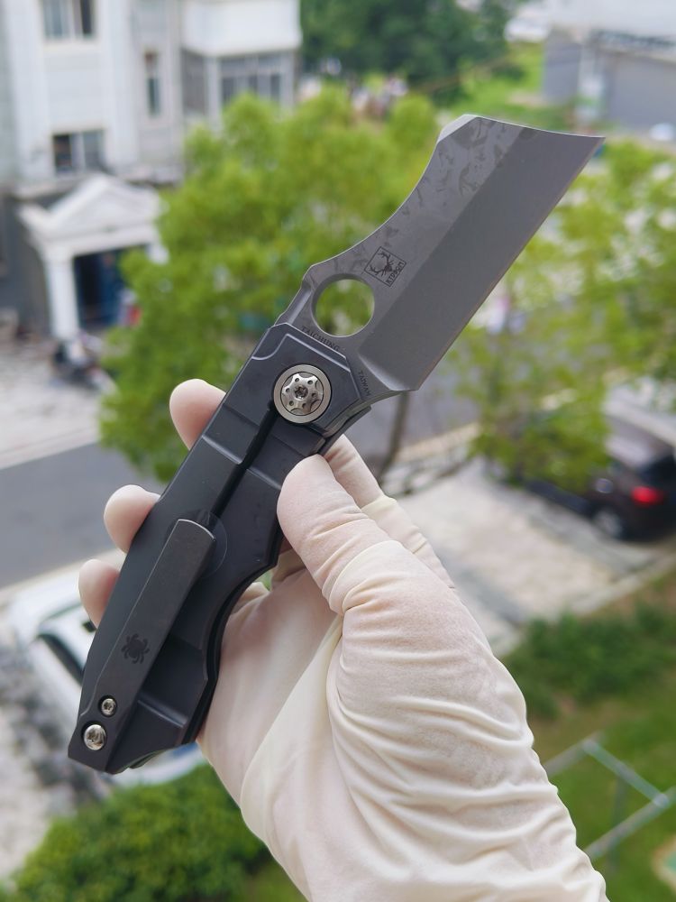 Spyderco C260TIP CPM-20CV钢 钛柄 3280