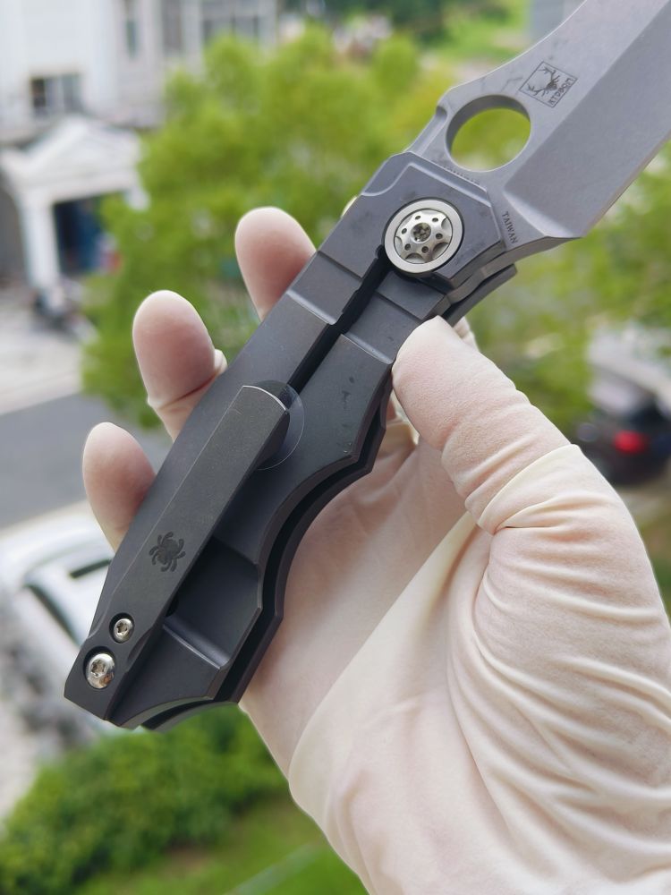 Spyderco C260TIP CPM-20CV钢 钛柄 3280