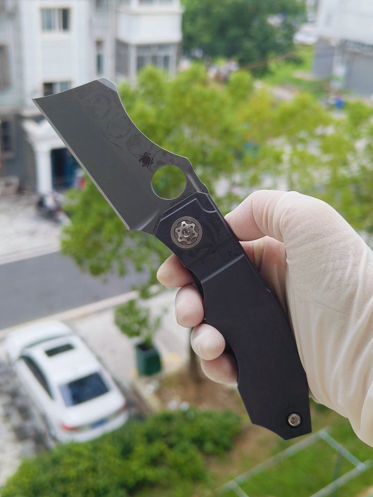 Spyderco C260TIP CPM-20CV钢 钛柄 3280