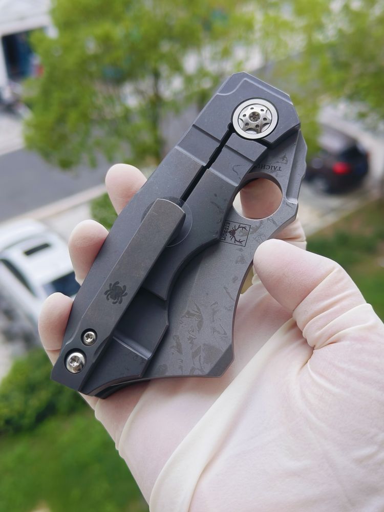 Spyderco C260TIP CPM-20CV钢 钛柄 3280