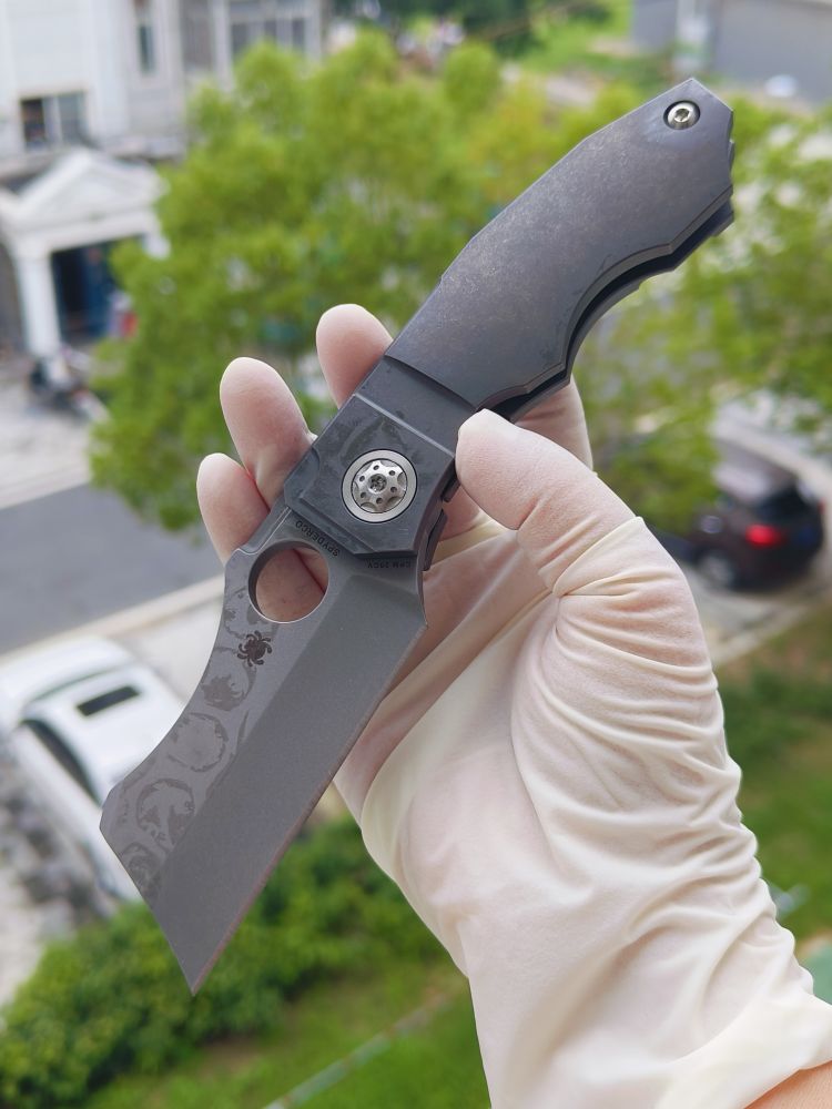 Spyderco C260TIP CPM-20CV钢 钛柄 3280