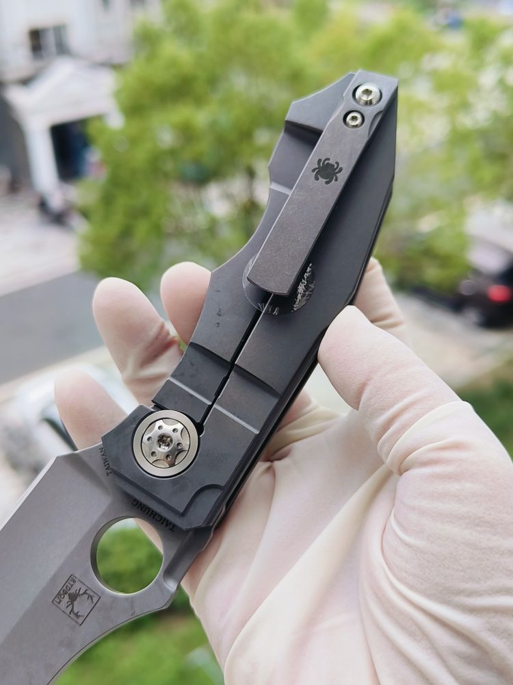 Spyderco C260TIP CPM-20CV钢 钛柄 3280