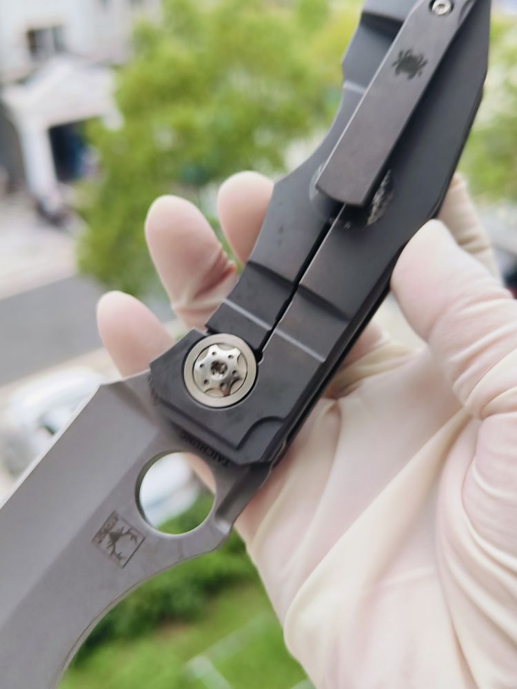Spyderco C260TIP CPM-20CV钢 钛柄 3280