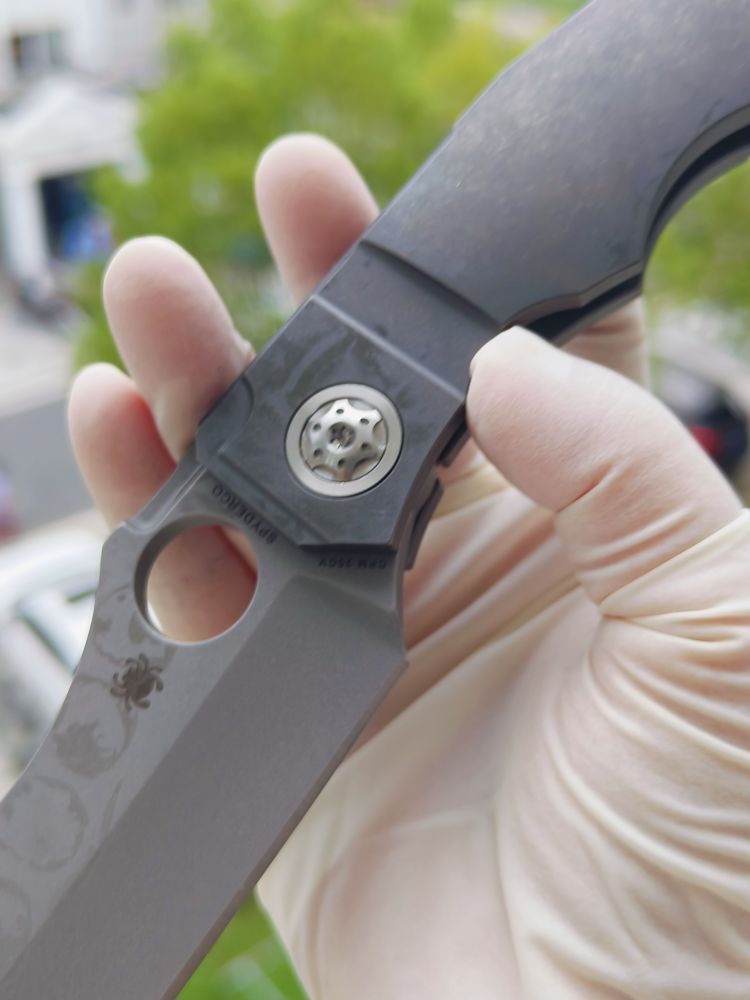 Spyderco C260TIP CPM-20CV钢 钛柄 3280