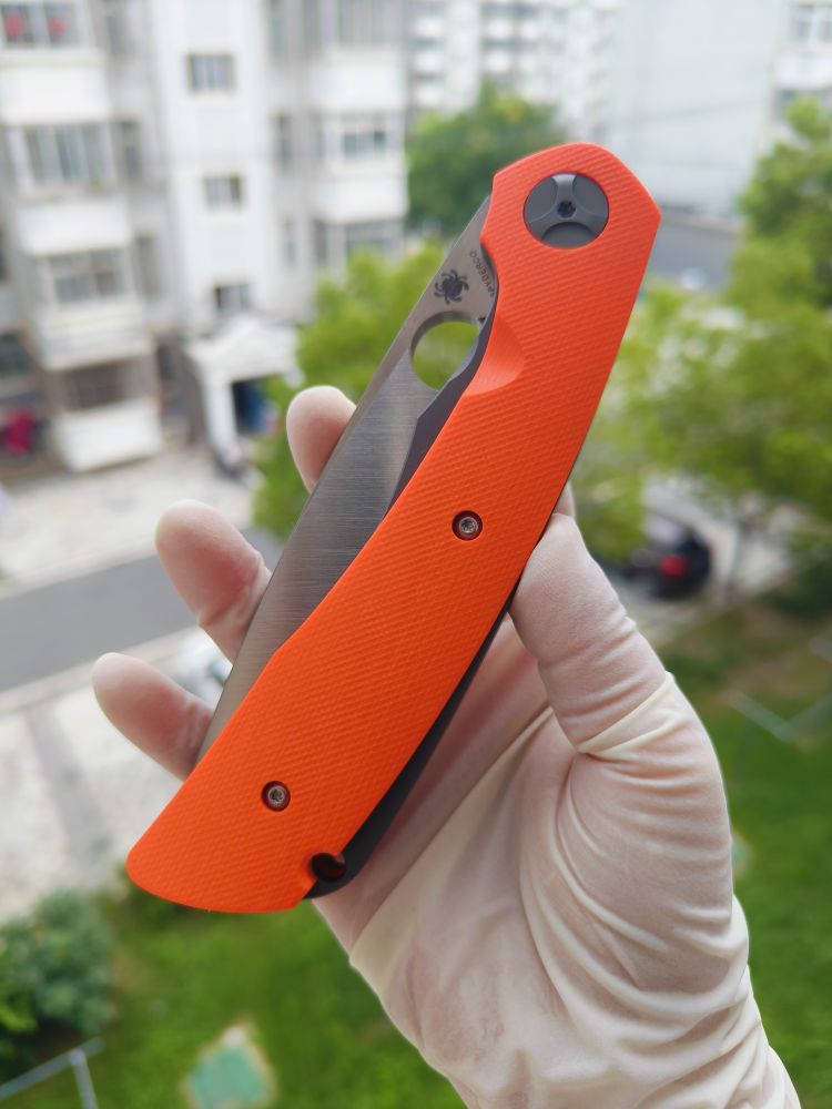 Spyderco C239GPOR CPM-S30V钢 钛+G10柄 2680