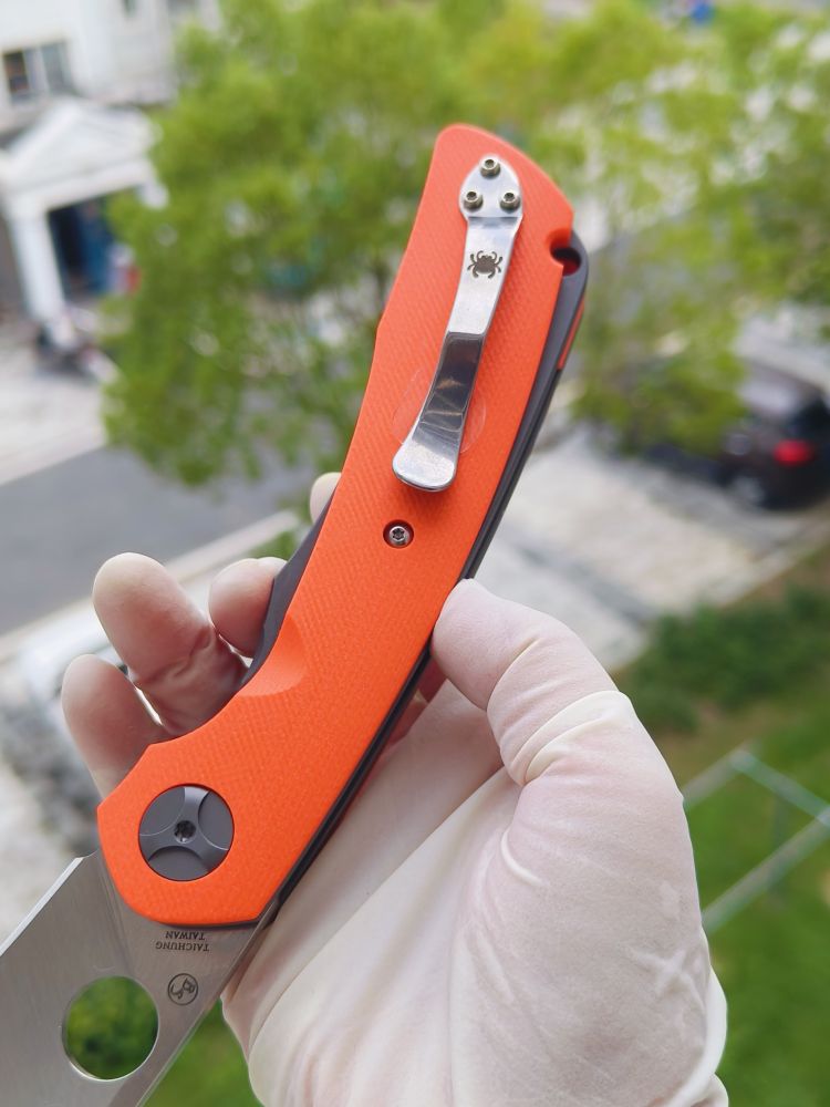 Spyderco C239GPOR CPM-S30V钢 钛+G10柄 2680
