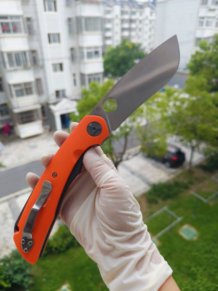 Spyderco C239GPOR CPM-S30V钢 钛+G10柄 2680