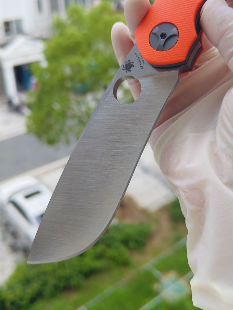 Spyderco C239GPOR CPM-S30V钢 钛+G10柄 2680