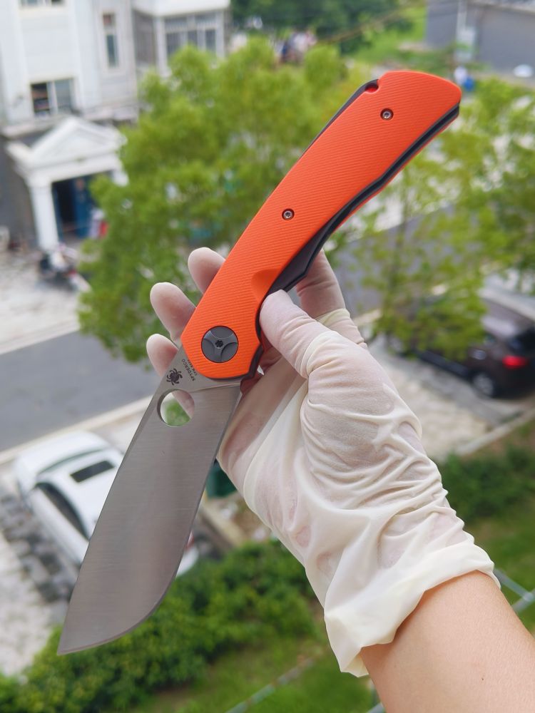 Spyderco C239GPOR CPM-S30V钢 钛+G10柄 2680