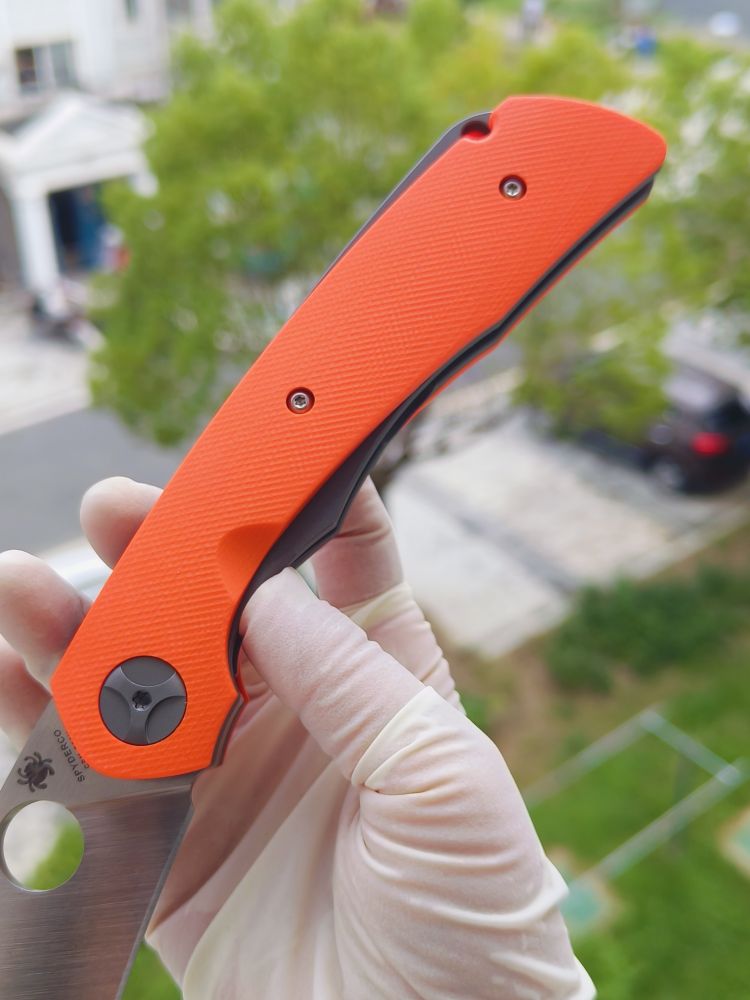 Spyderco C239GPOR CPM-S30V钢 钛+G10柄 2680