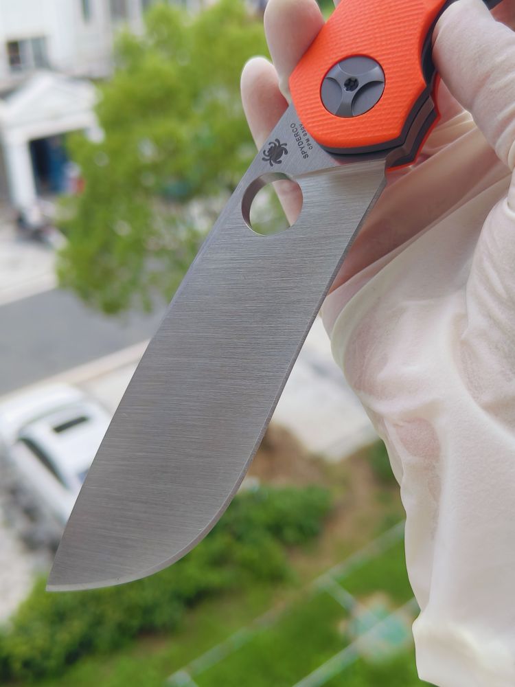 Spyderco C239GPOR CPM-S30V钢 钛+G10柄 2680