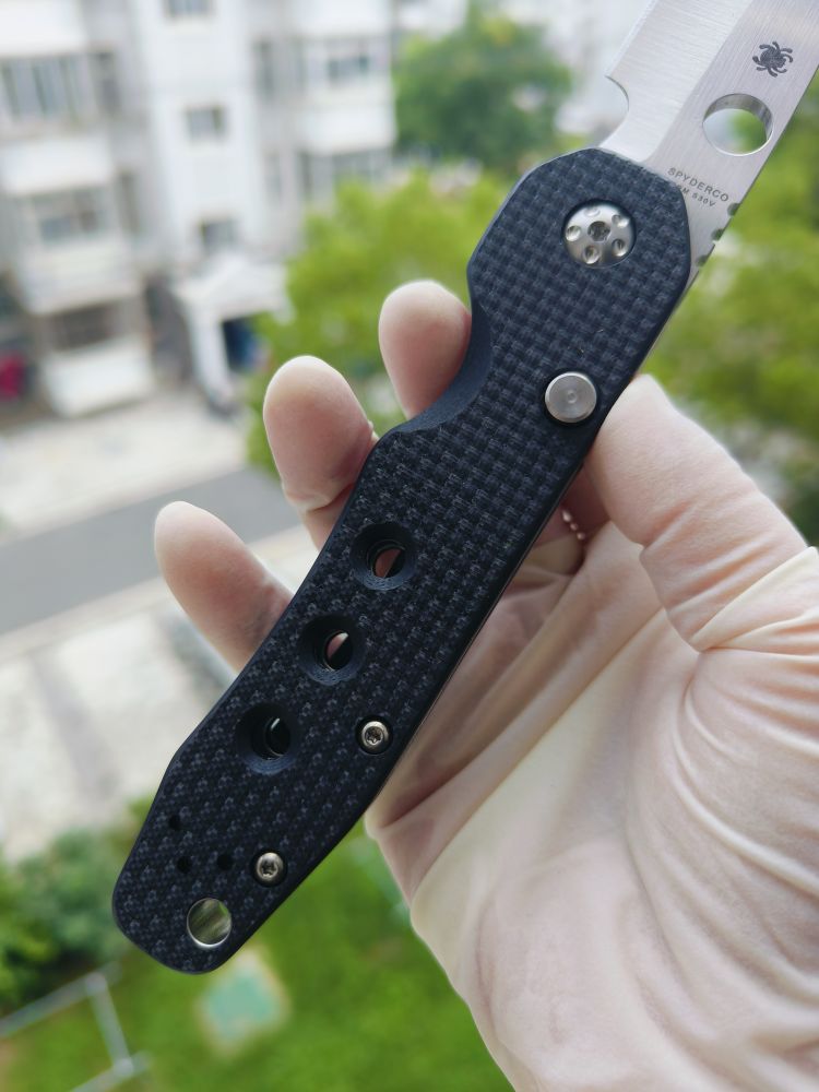 Spyderco C240CFP CPM-S30V钢 碳纤维柄 1500