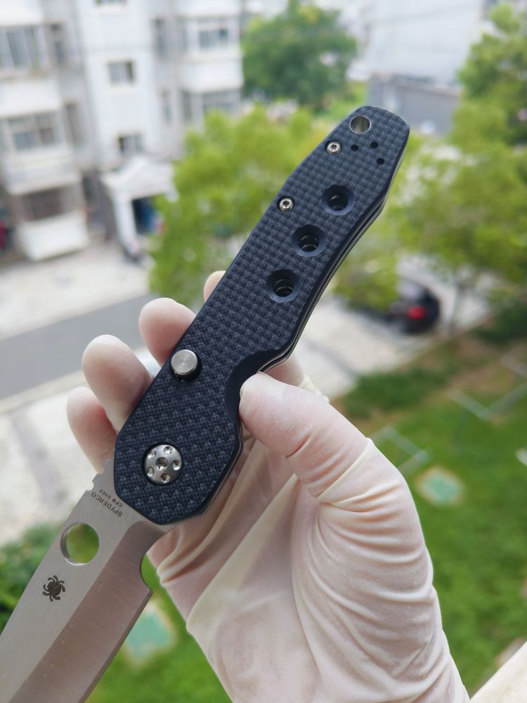 Spyderco C240CFP CPM-S30V钢 碳纤维柄 1500