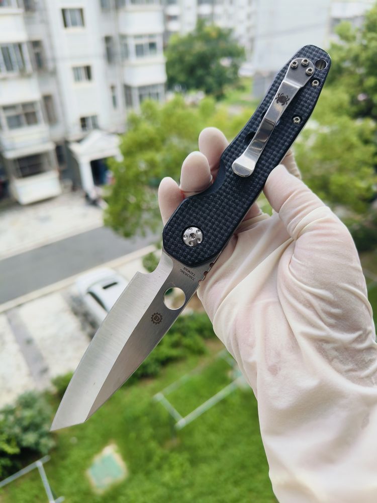 Spyderco C240CFP CPM-S30V钢 碳纤维柄 1500