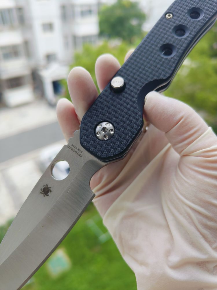 Spyderco C240CFP CPM-S30V钢 碳纤维柄 1500