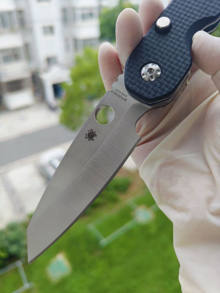 Spyderco C240CFP CPM-S30V钢 碳纤维柄 1500