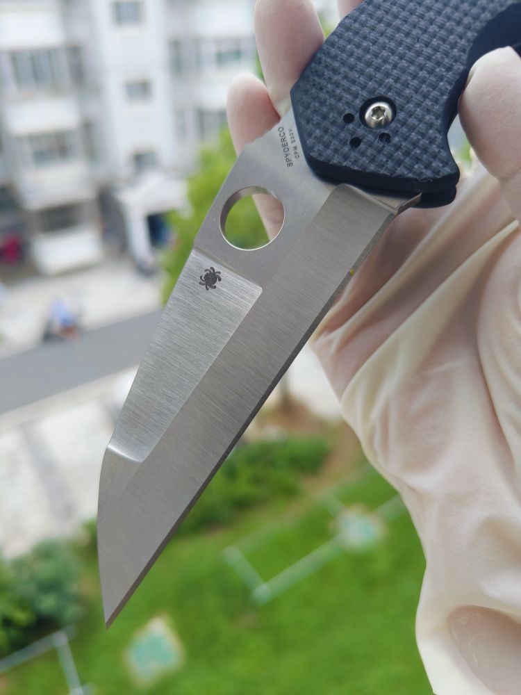 Spyderco C248CFP CPM-S30V钢 碳纤维+G10柄 1580