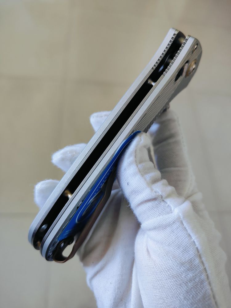 Benchmade Seven | Ten CPM-S90V钢 铝合金柄 710FE-24 银色 3200