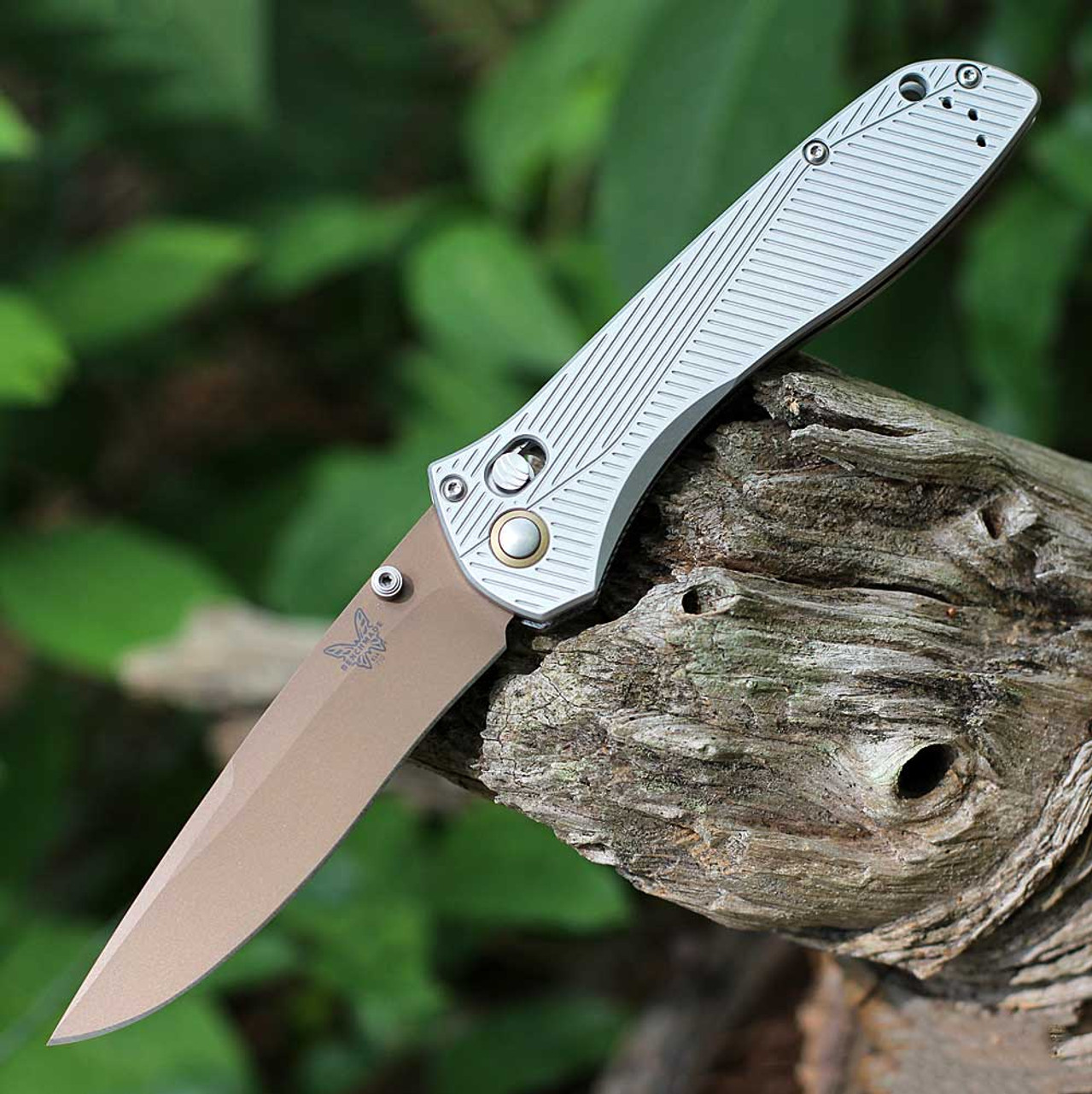 Benchmade Seven | Ten CPM-S90V钢 铝合金柄 710FE-24 银色 3200