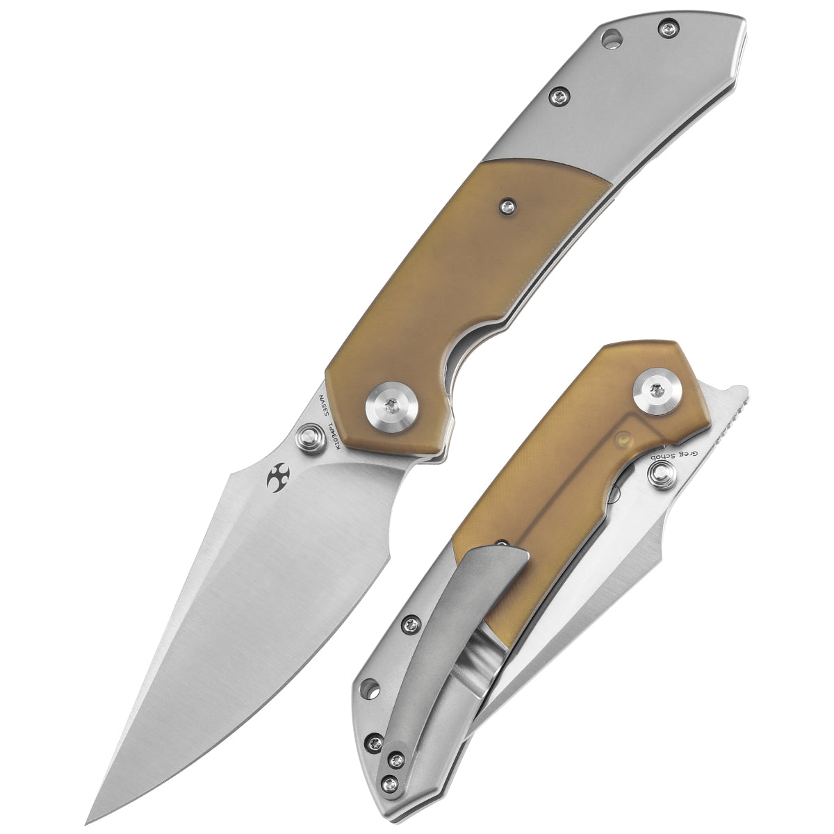 Kansept Fenrir CPM-S35VN钢 Ultem+钛柄 K1034P1