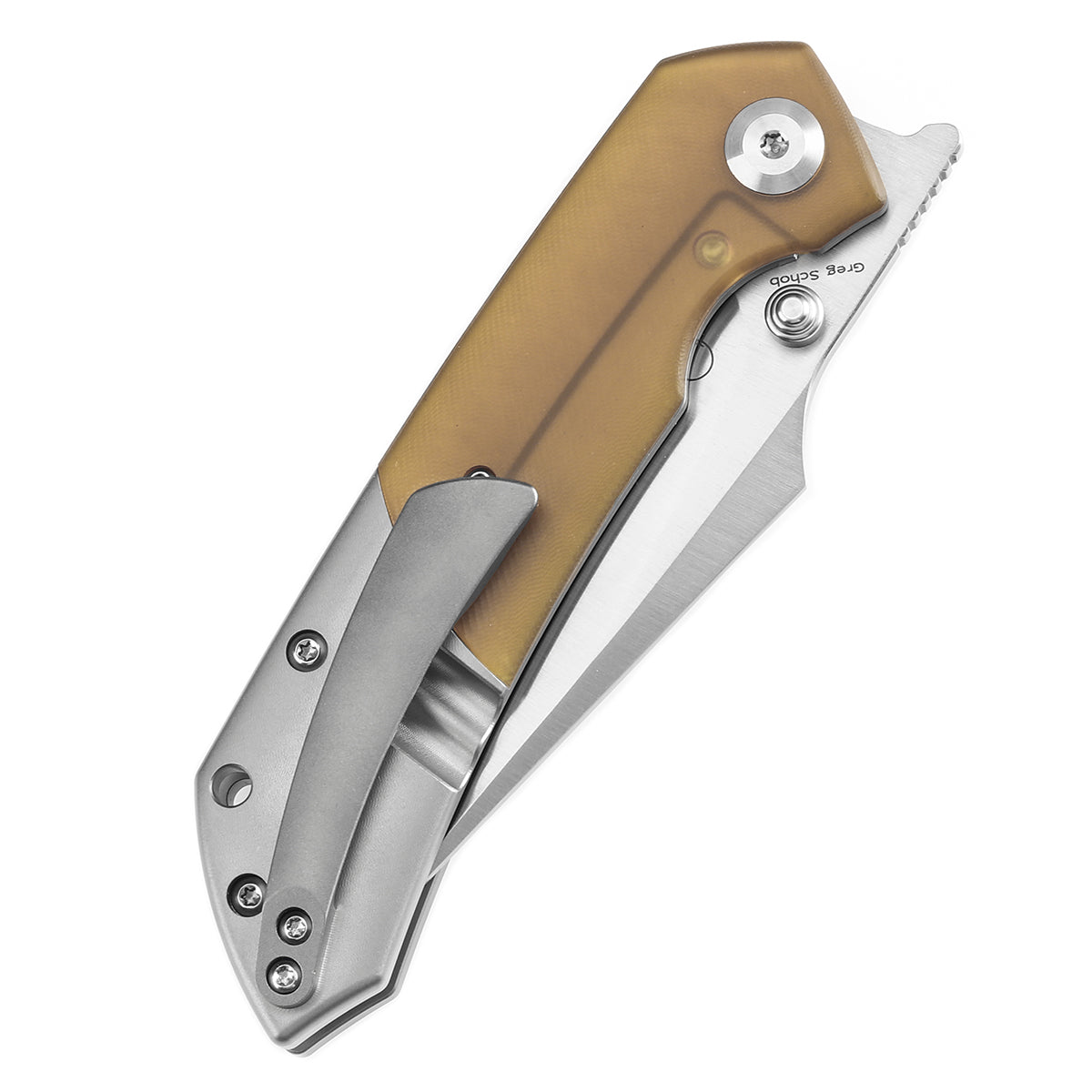 Kansept Fenrir CPM-S35VN钢 Ultem+钛柄 K1034P1