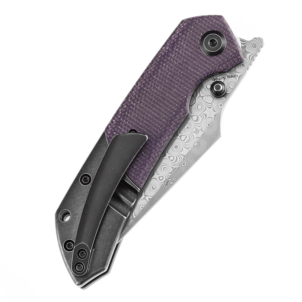Kansept Fenrir CPM-S35VN钢 碳纤维+钛柄 K1034Z2