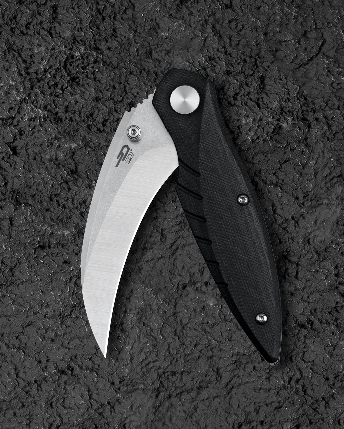 Bestech Mantidae 14C28N钢 G10柄 BG60A 黑色 438