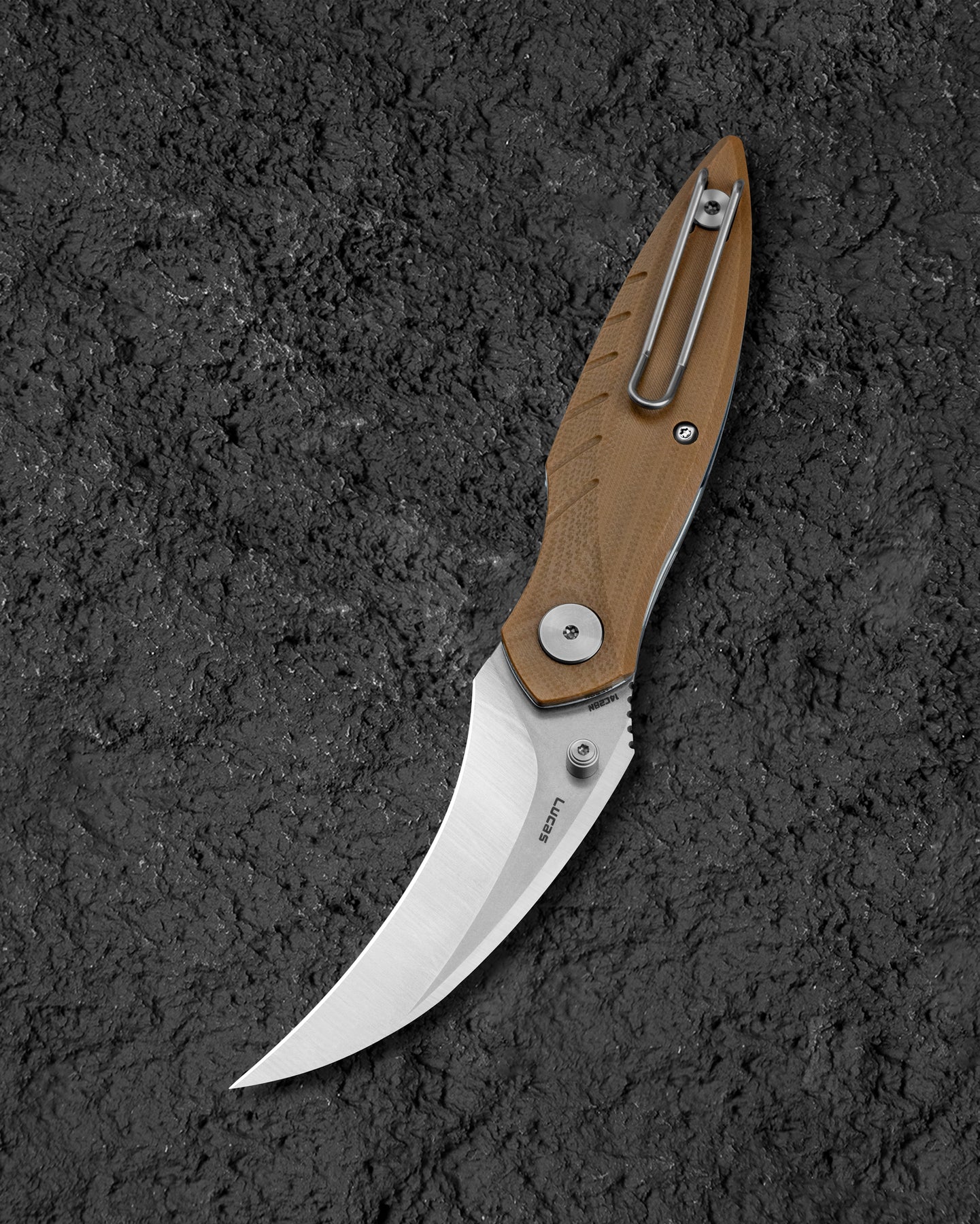 Bestech Mantidae 14C28N钢 G10柄 BG60B 棕色 438