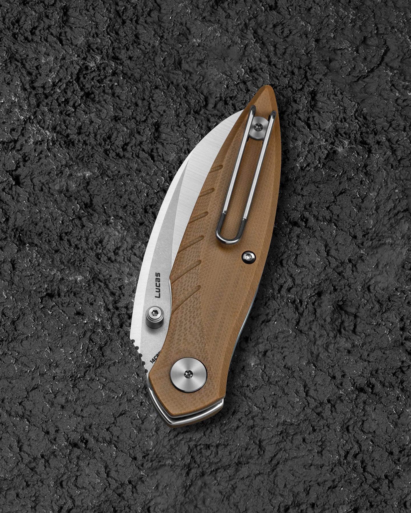 Bestech Mantidae 14C28N钢 G10柄 BG60B 棕色 438