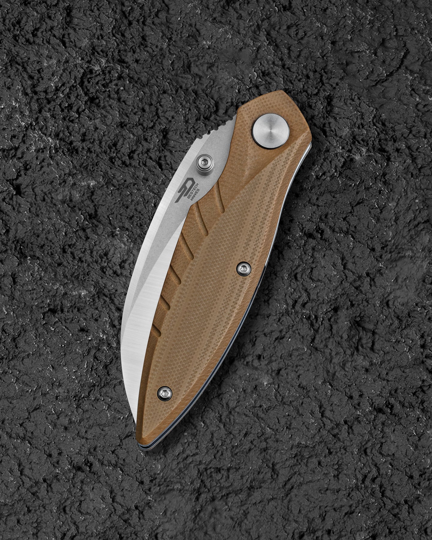 Bestech Mantidae 14C28N钢 G10柄 BG60B 棕色 438
