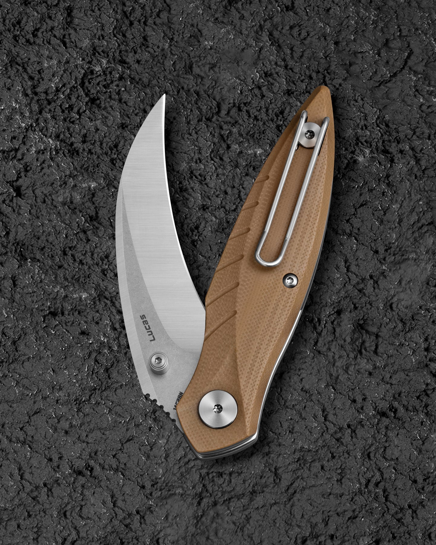 Bestech Mantidae 14C28N钢 G10柄 BG60B 棕色 438